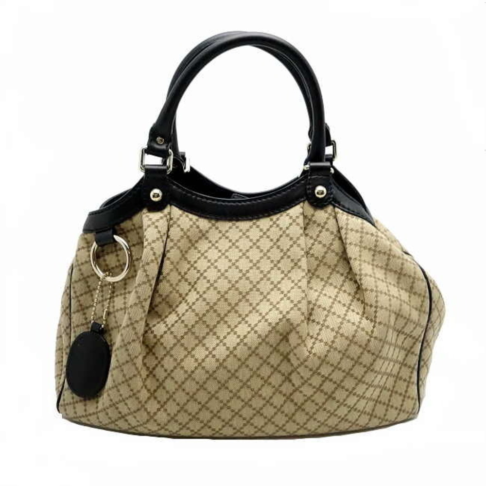Gucci Sukey Diamante Tote Bag Beige Black